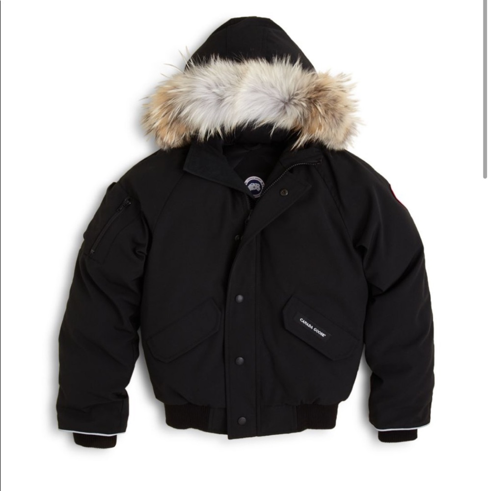Canada goose black puffer kids size L (14-16)